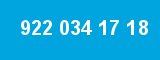 922 034 17 18